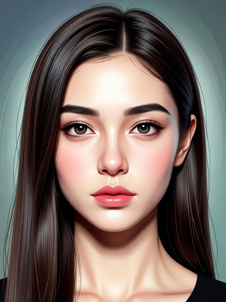 Before and after AI headshot editor example