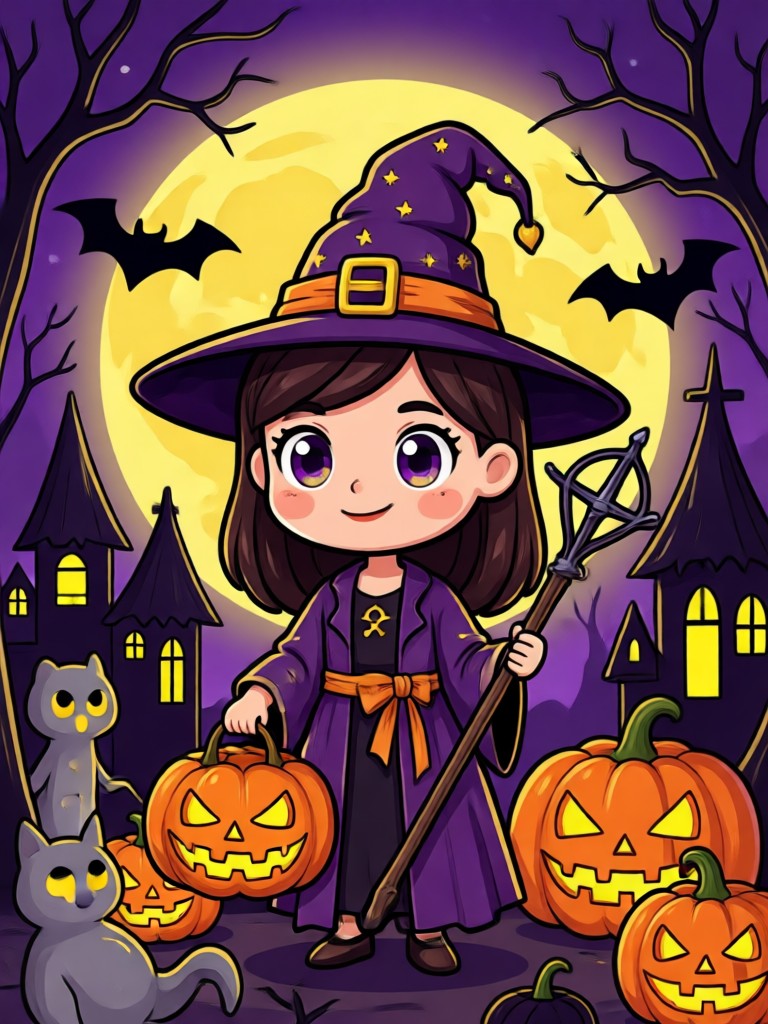 Scary zombie halloween avatar example