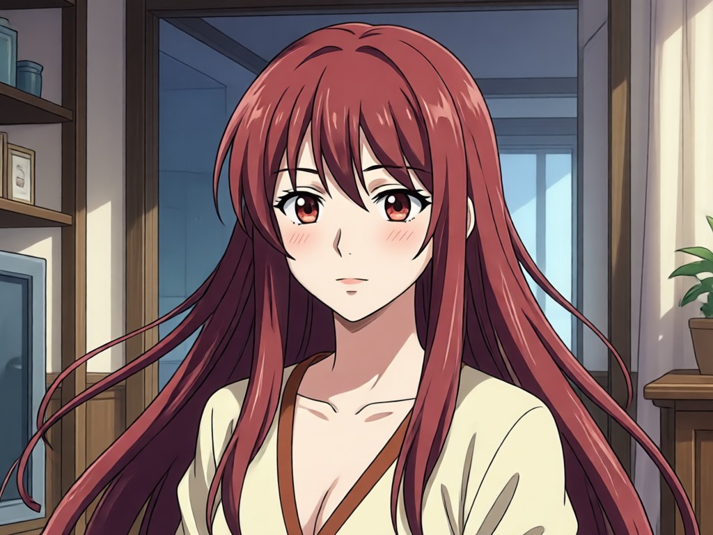 Anime art studio interface on mobile app