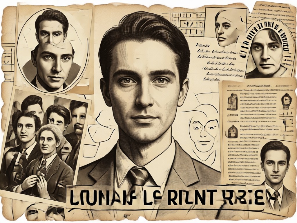 AI blending multiple photos into a single vintage collage