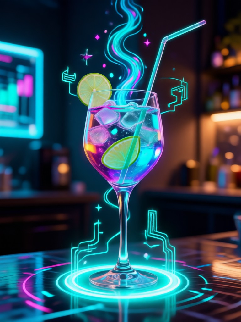 Midnight Orchid - a dark and floral gin cocktail name
