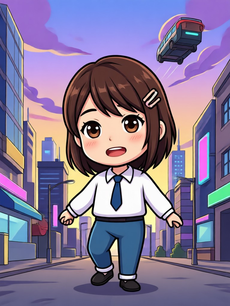 Avatar penyiar berita AI yang menyampaikan laporan
