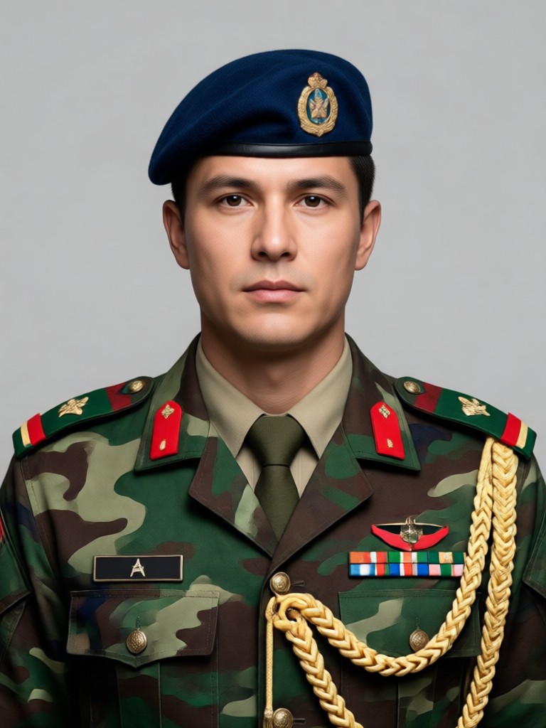 group indian army ai photo