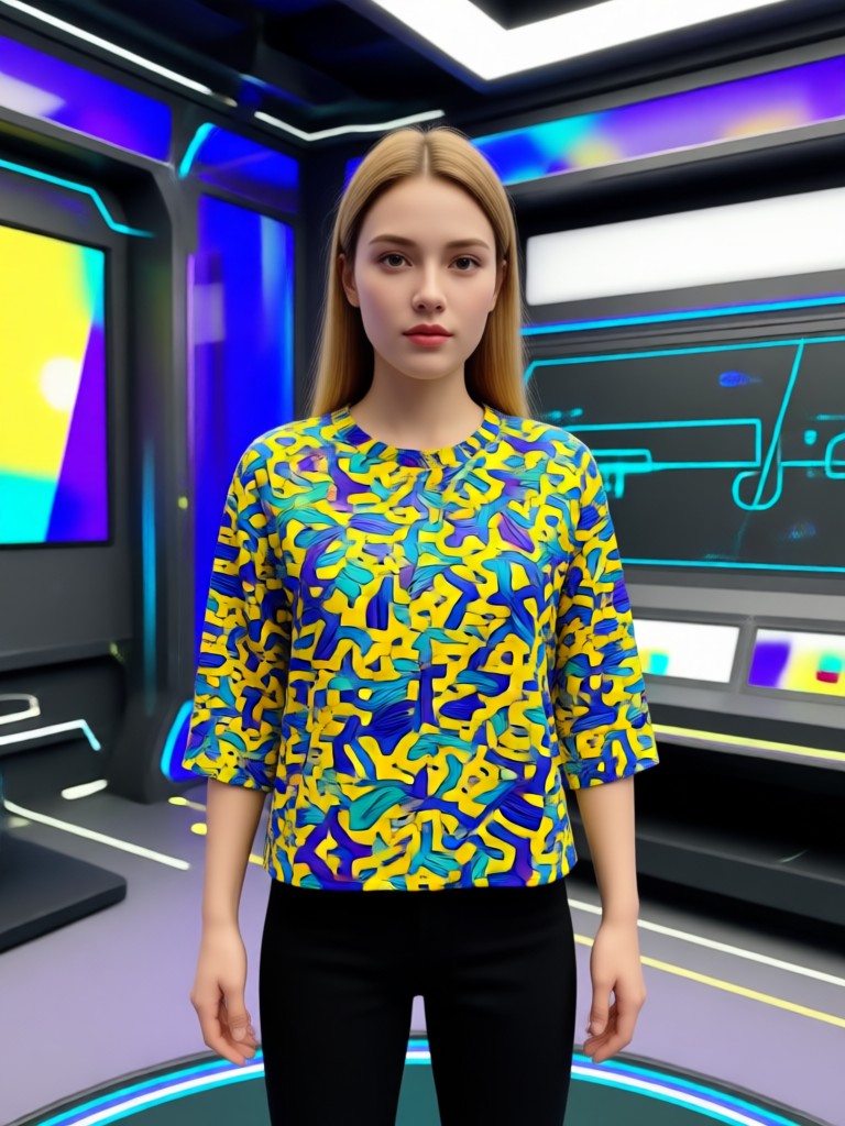 Business professional outfit change