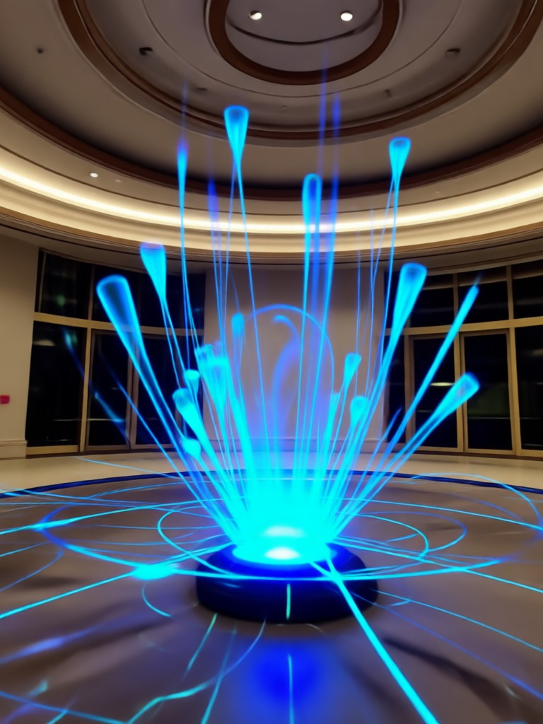 360 spin video effect on fashion model