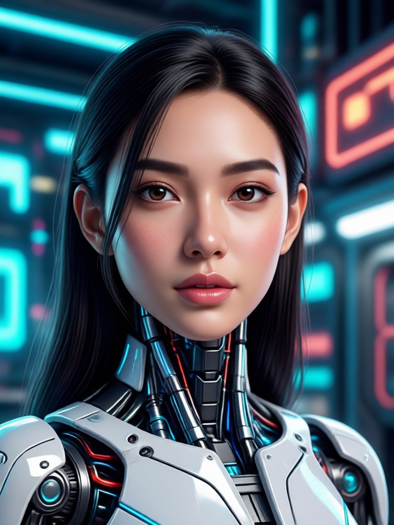 AI face slimming and jawline definition example