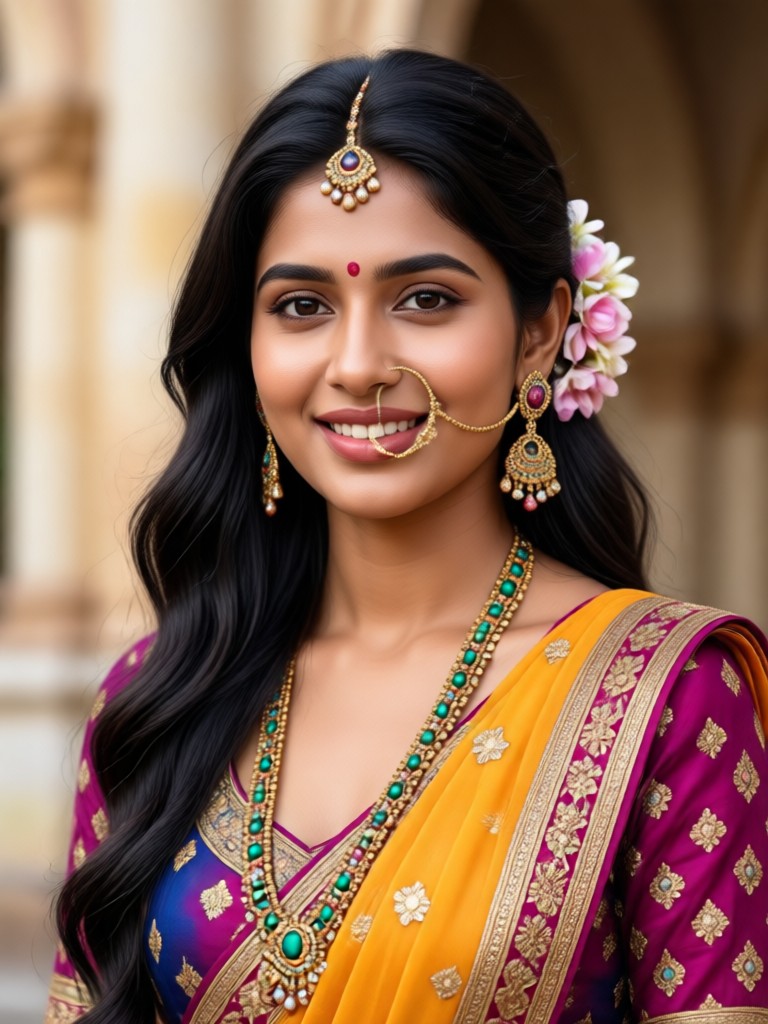 Stunning AI Hot Indian Girl