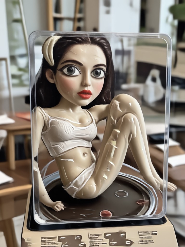 NSFW AI art sample creative scene