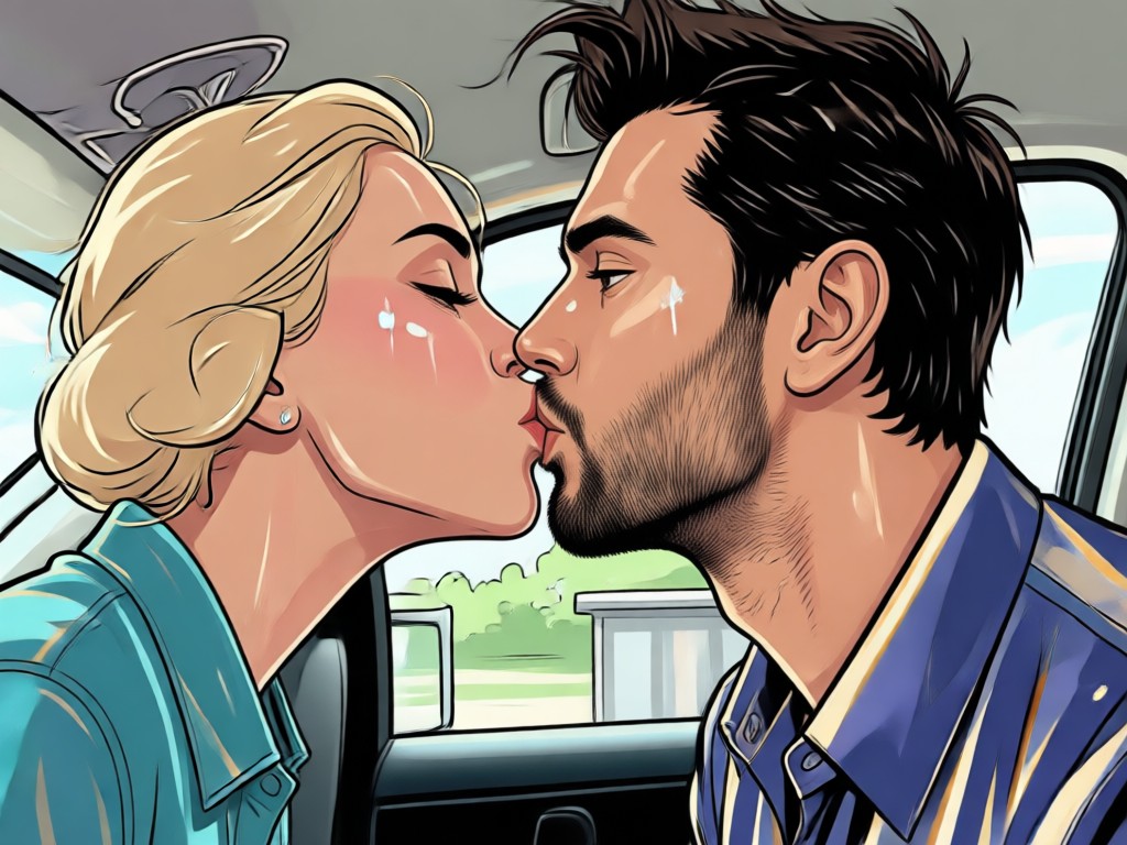 Library of front seat kiss video templates