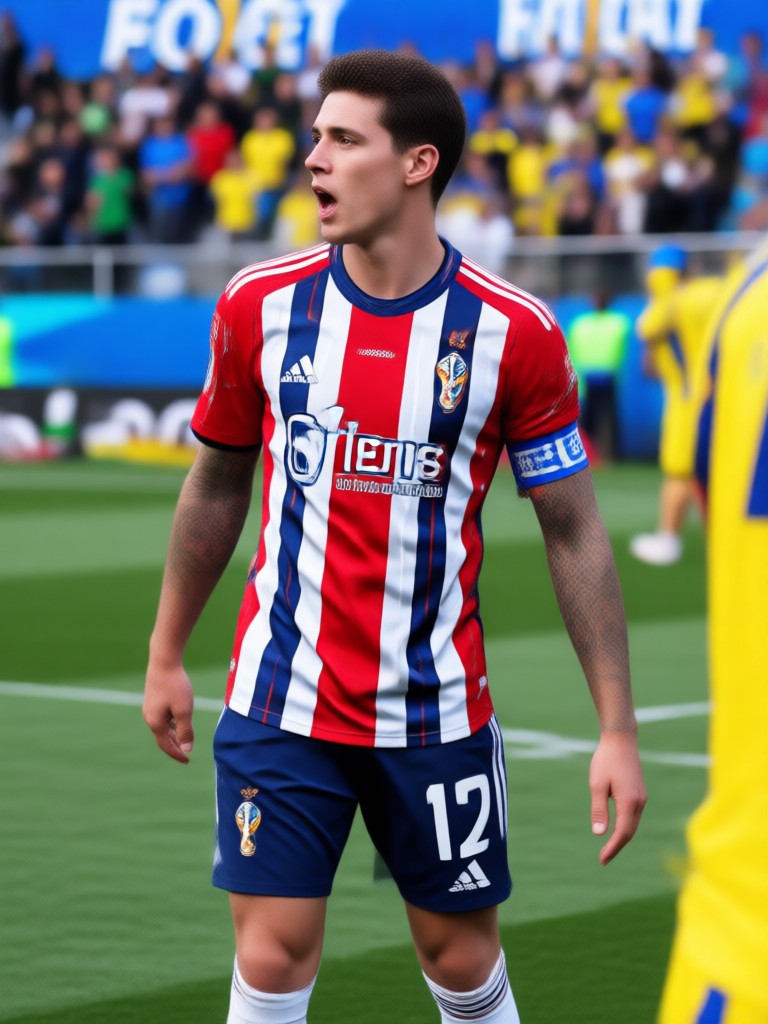 Brazil soccer kit with custom name