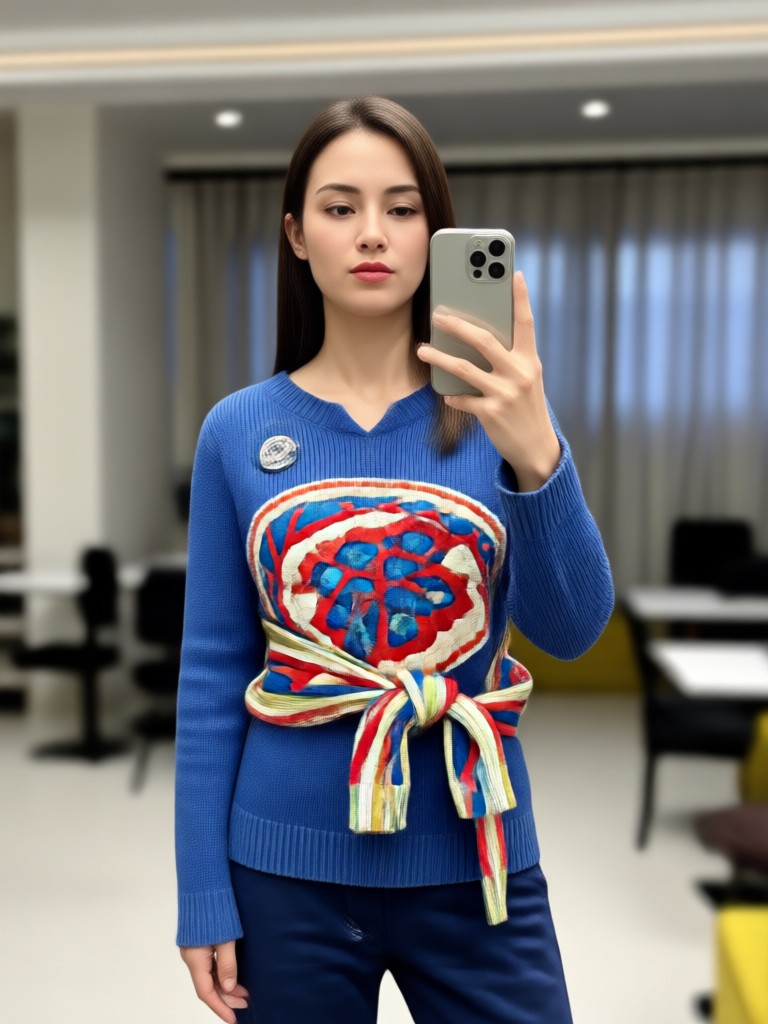 Business suit AI try on