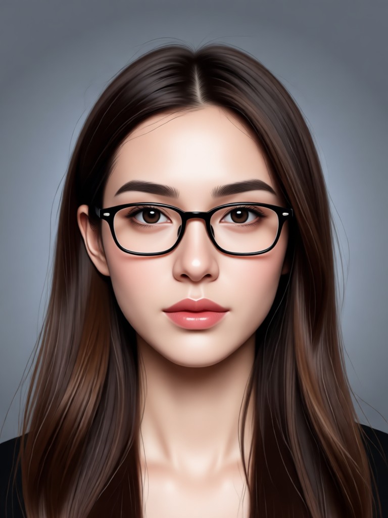 Realistic female police booking photo AI
