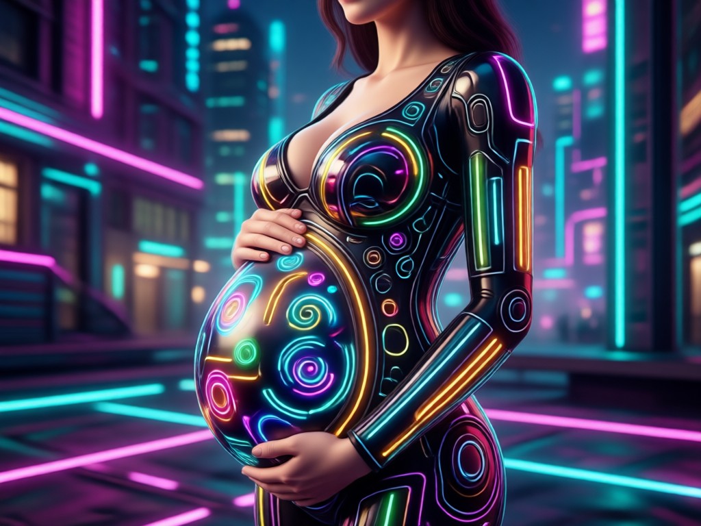 Image to image pregnant style transfer