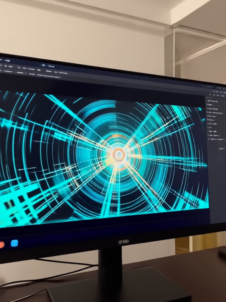 Creative spin transition for product reveal