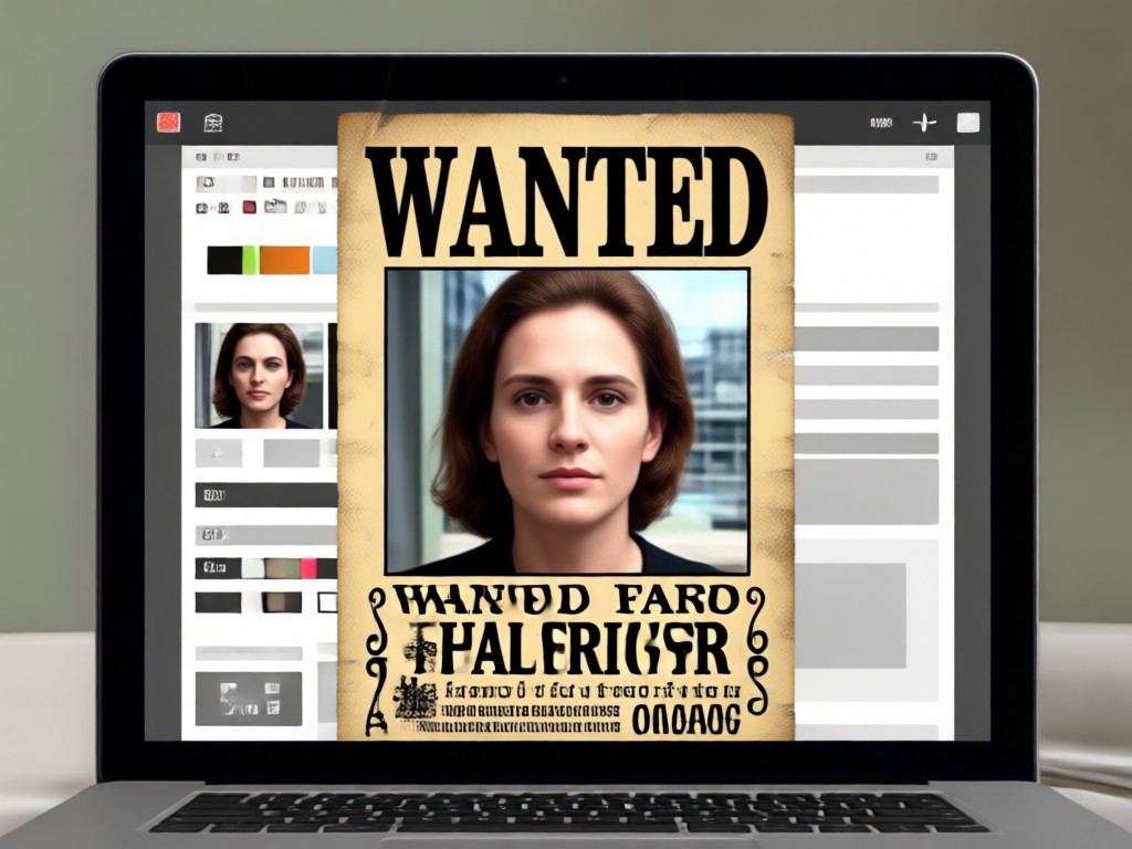 Customize wanted poster text and details