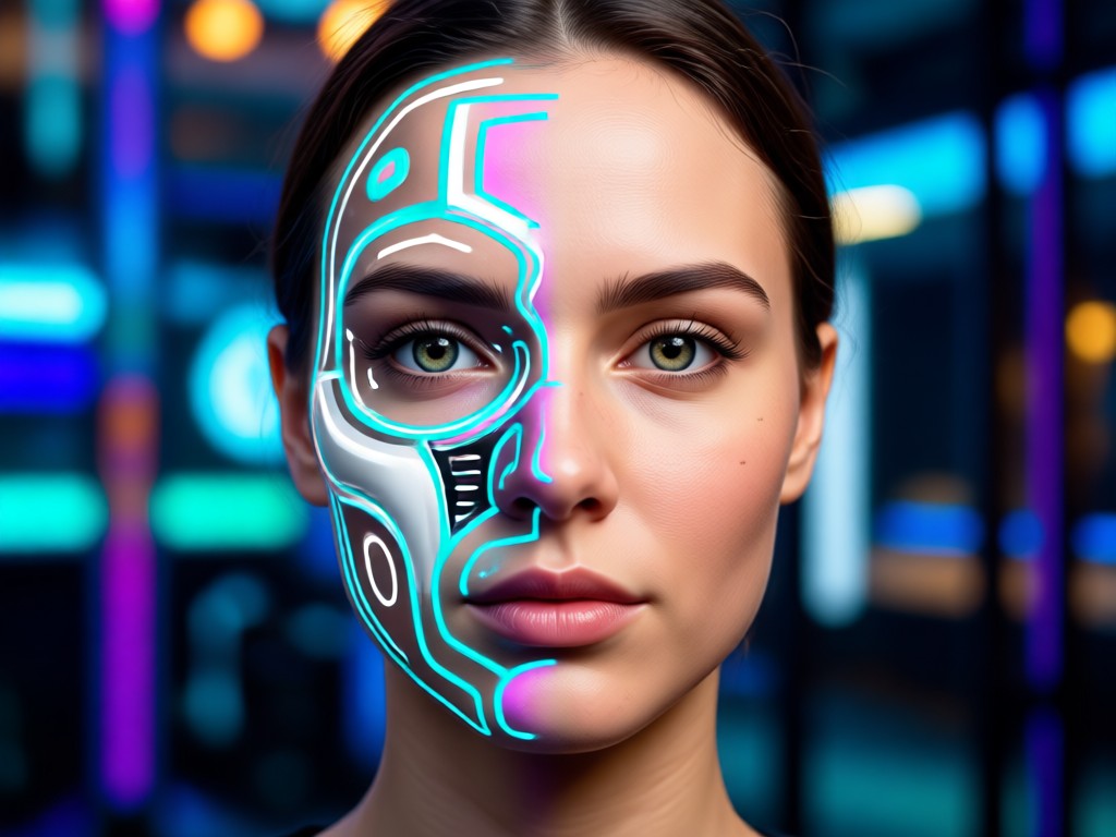 AI चेहरा पहचान और एलाइनमेंट डायग्राम