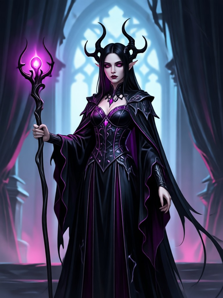 Phone showing AI Goth Generator app interface