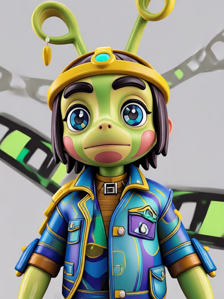 personaje buddy 3d inspirado en anime