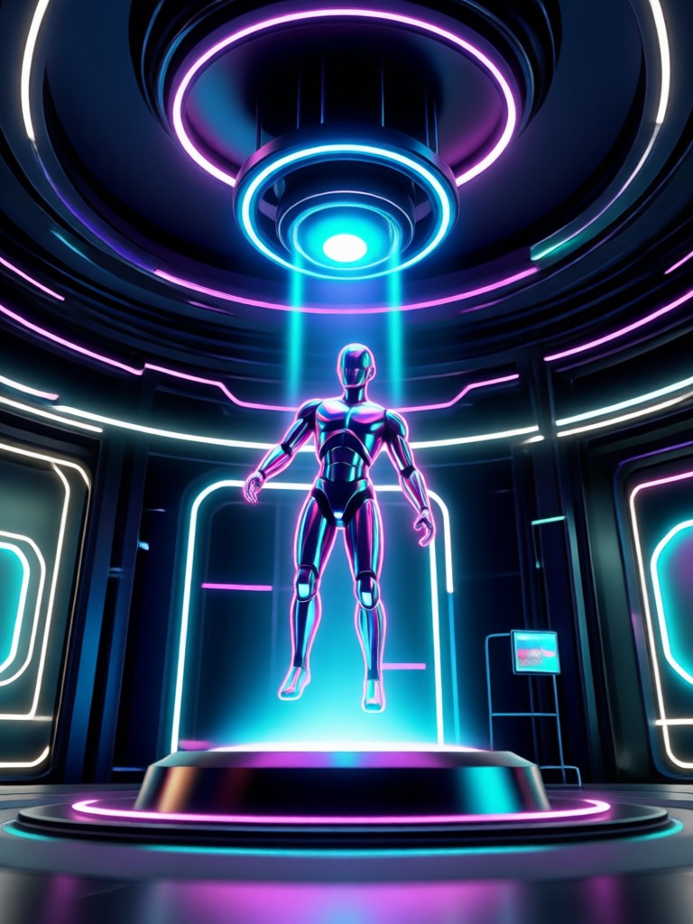 KI-generierte 360°-Ansicht eines Kosmetikprodukts