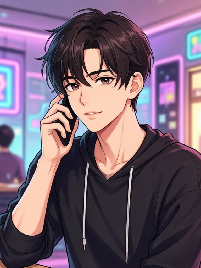 AI彼氏生成ツールのモバイルアプリプレビュー