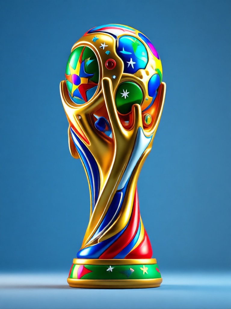 Mobile app showcasing FIFA AI image generator interface