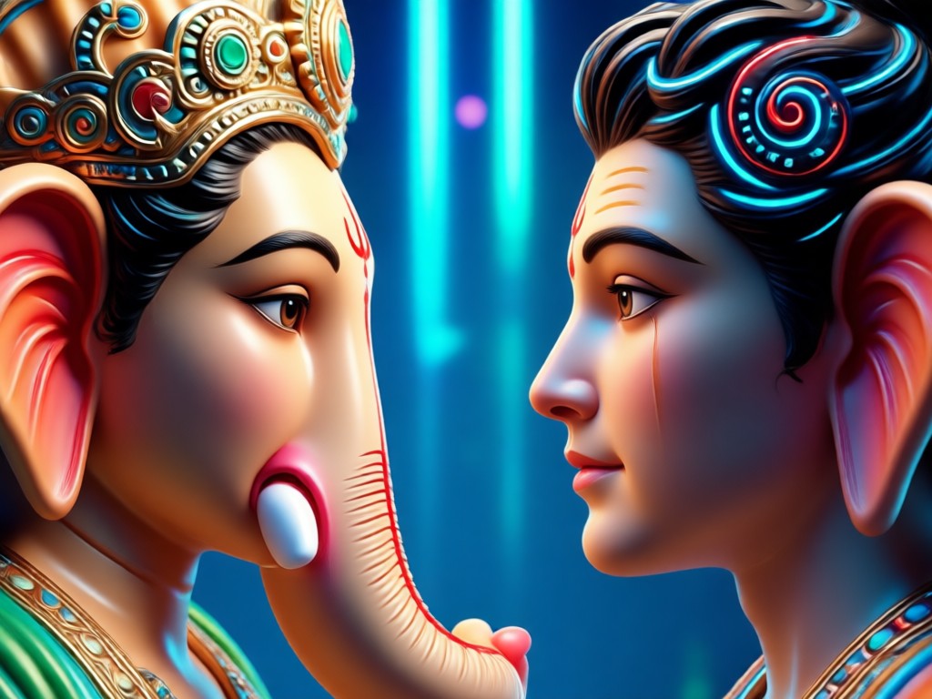 गणेश एआई फोटो के लिए टेम्प्लेट