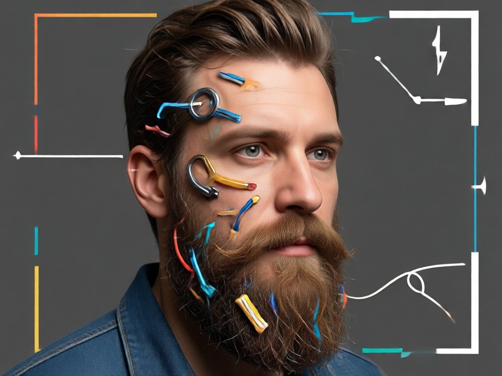 Gallery of different AI beard styles