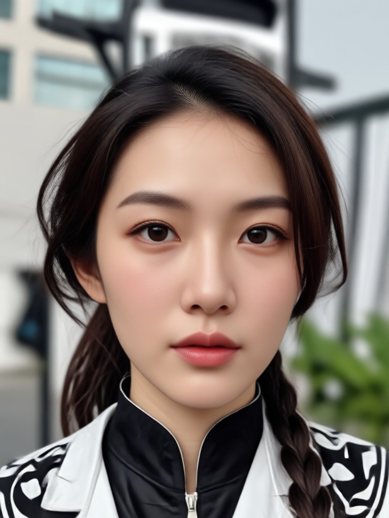 Youthful glow AI filter