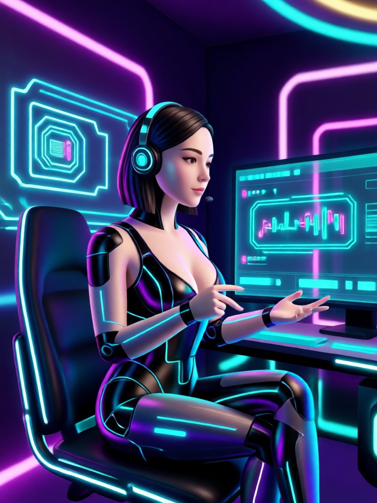 AI character with a scholarly or wise personality