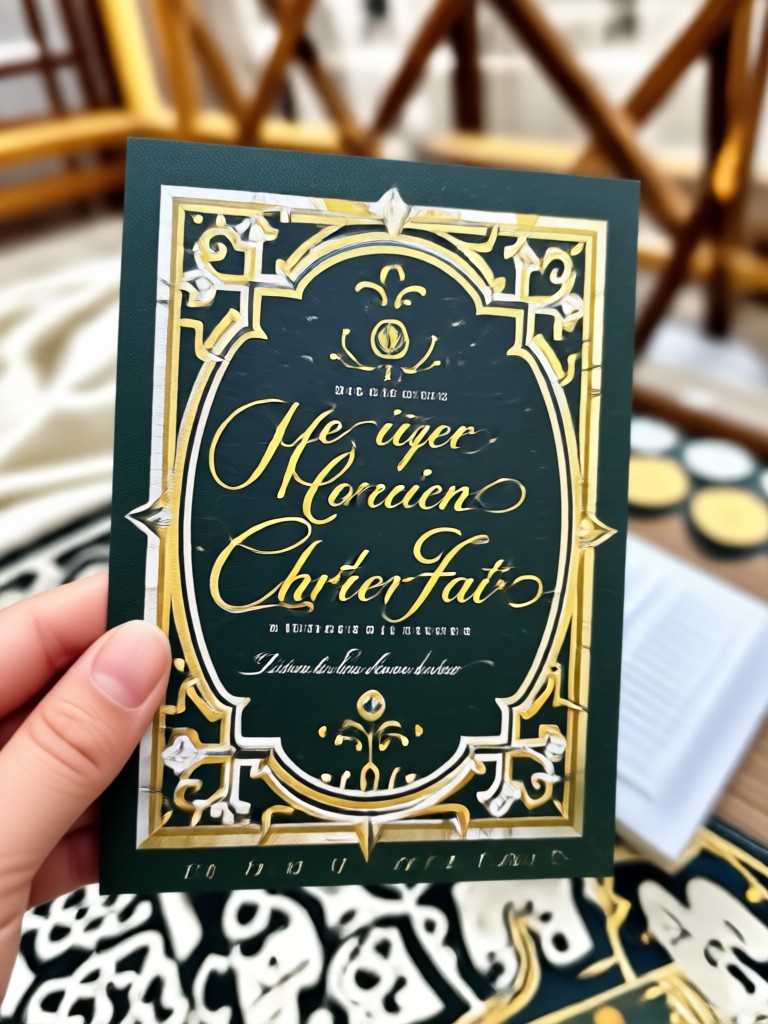 Watercolor floral invitation card design