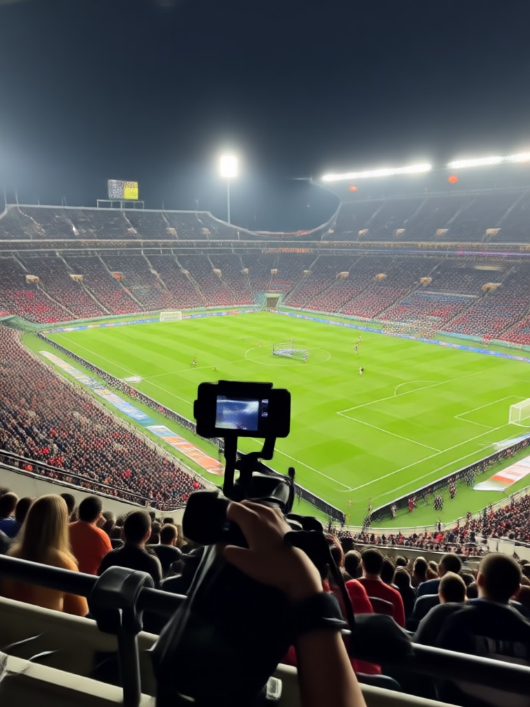 Indoor arena stadium effect