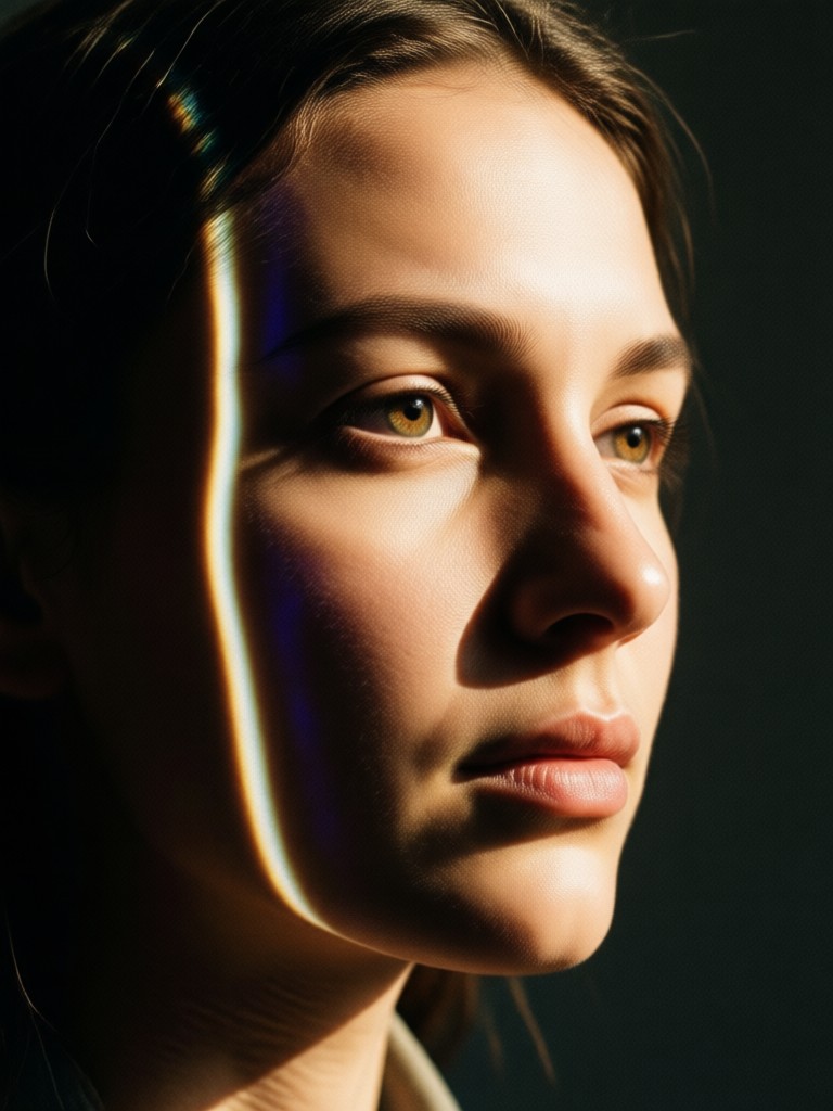 Dramatic chiaroscuro style AI generation