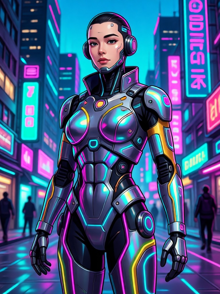 AI generator creating vintage outfit