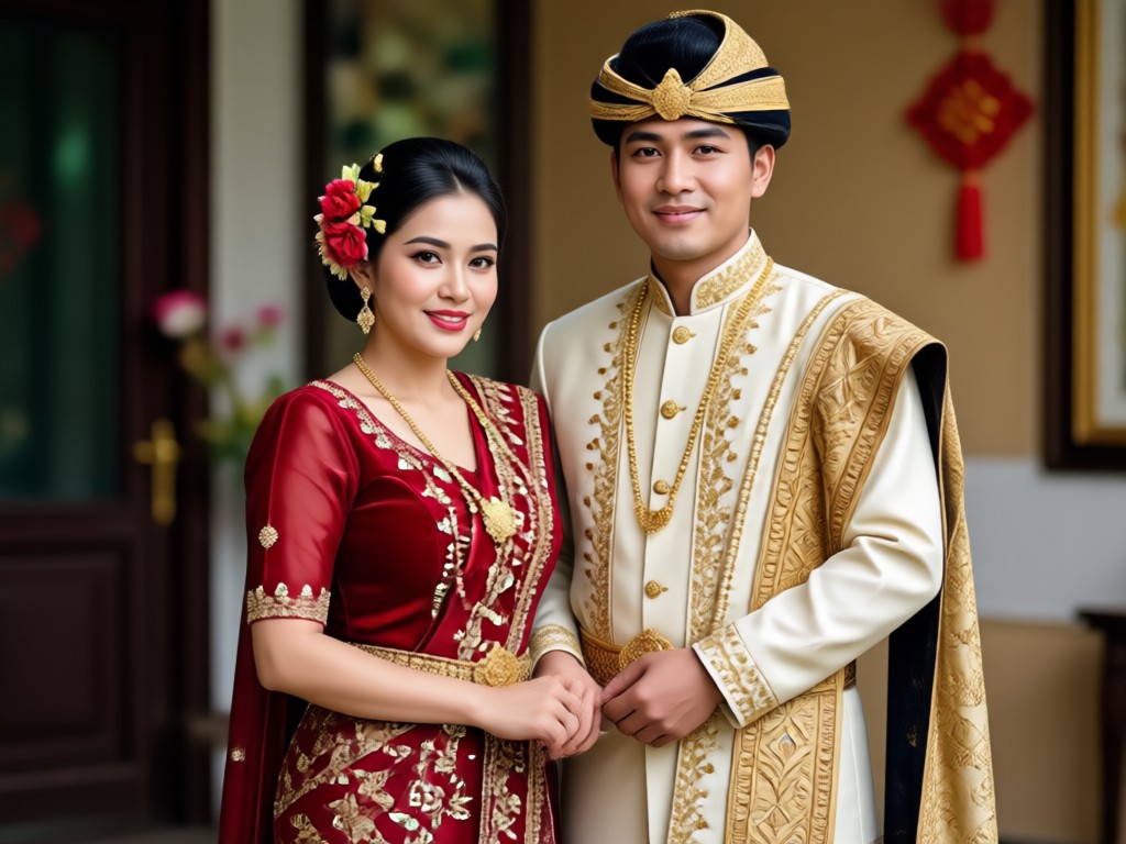 Various styles for Filipino Traditional Couple Photo Generator