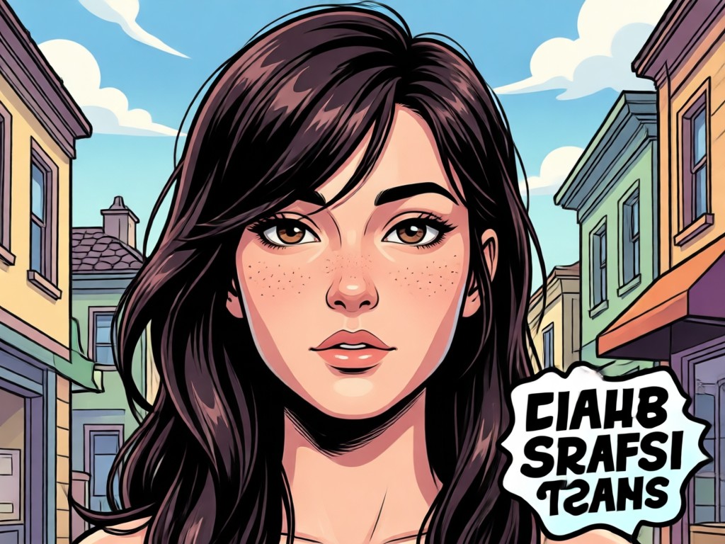 Gallery of different 3D comic portrait styles