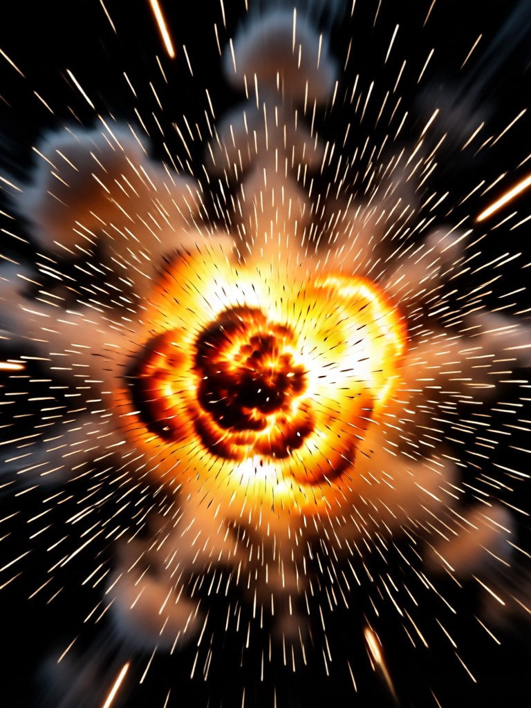 Alien invasion with plasma explosions