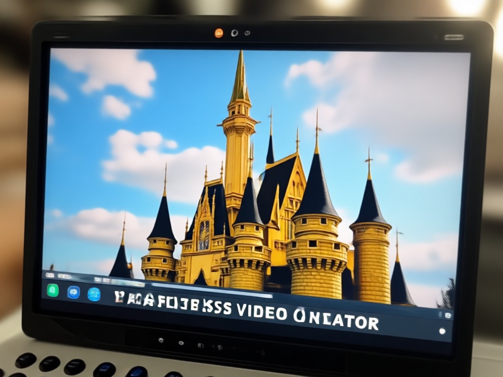 IA procesando una foto para convertirla en un video Castle Kiss