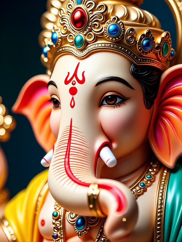 Festive style AI Ganpati for Ganesh Chaturthi