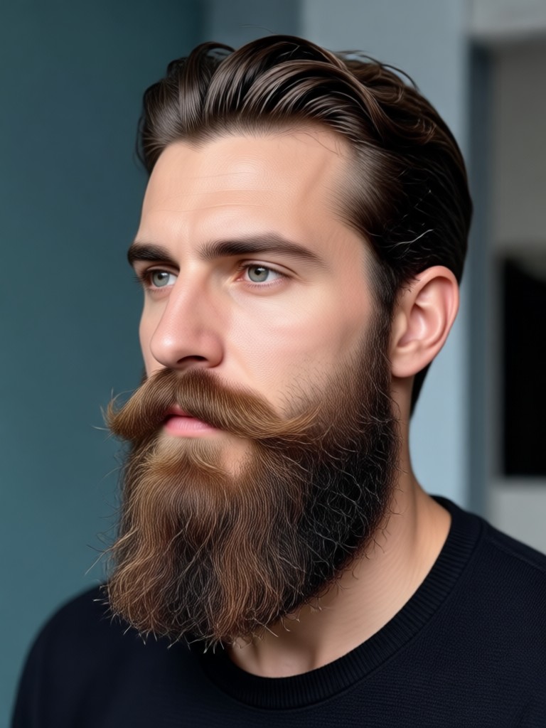 Perbandingan sisi ke sisi AI beard generator
