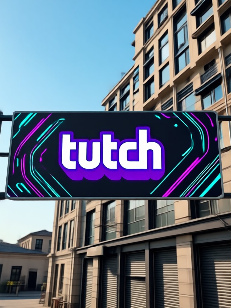 Exemplos de banners para canal da Twitch gerados por IA