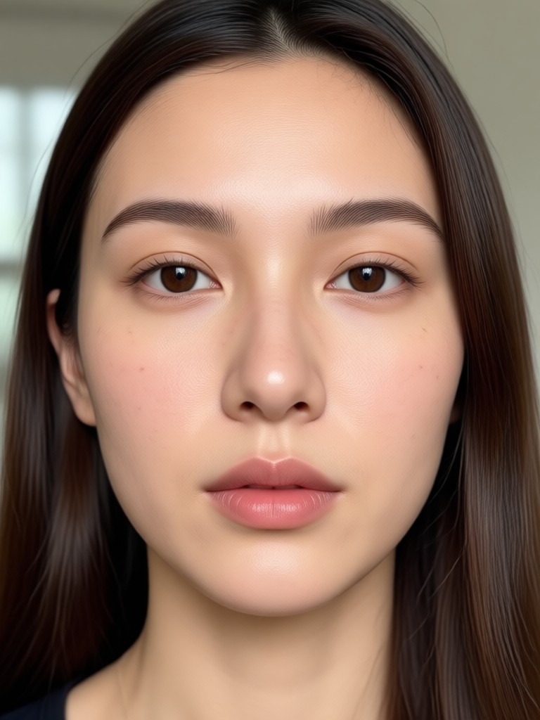 Resultado de edición facial en video: efecto artístico