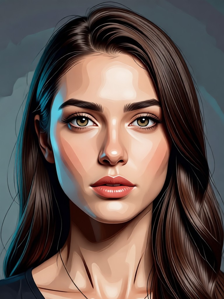 Academic profile AI headshot example