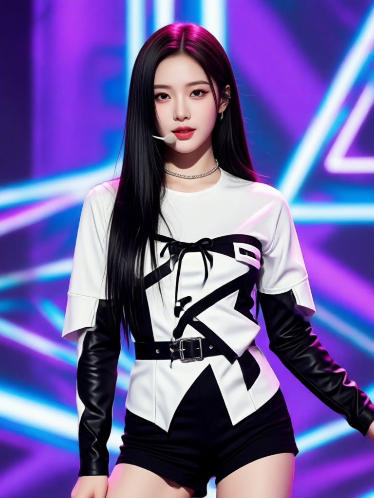 AI-сгенерированный Kpop Айдол