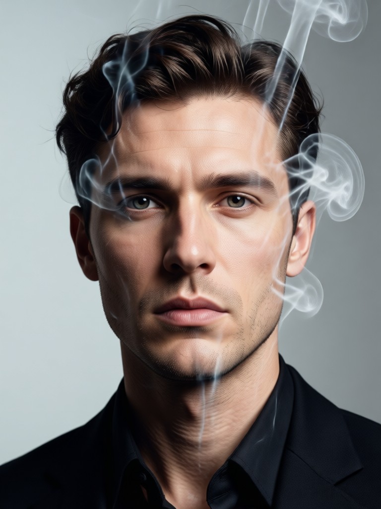 Smoke Double Exposure Portrait Generator showcase by beyo