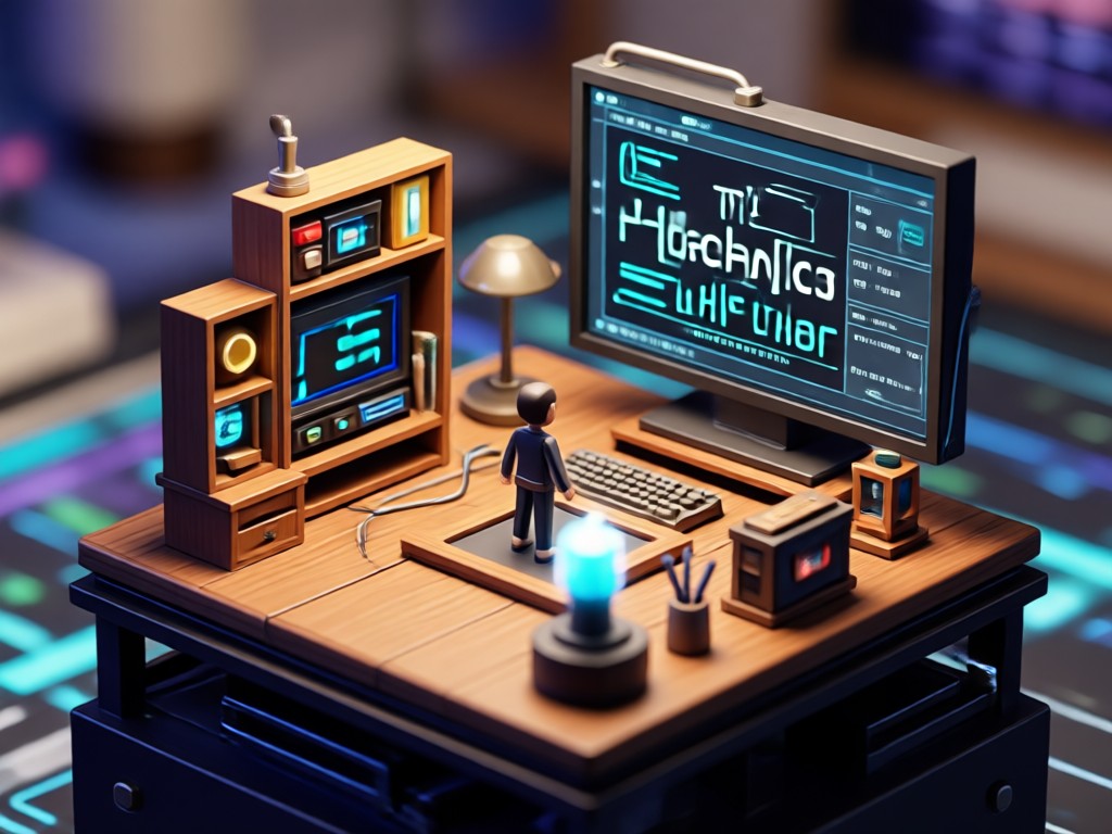AI demonstrating realistic depth of field in miniature effect