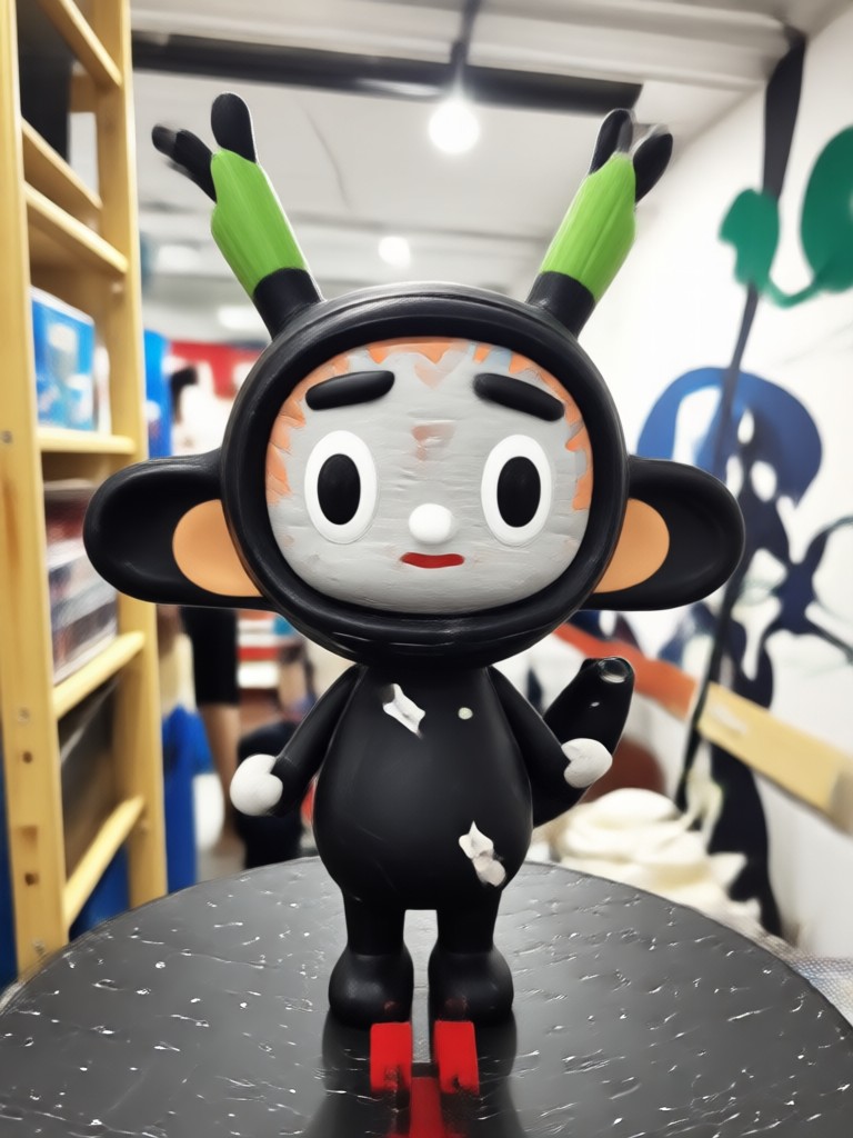 Anime style 3D buddy from a selfie