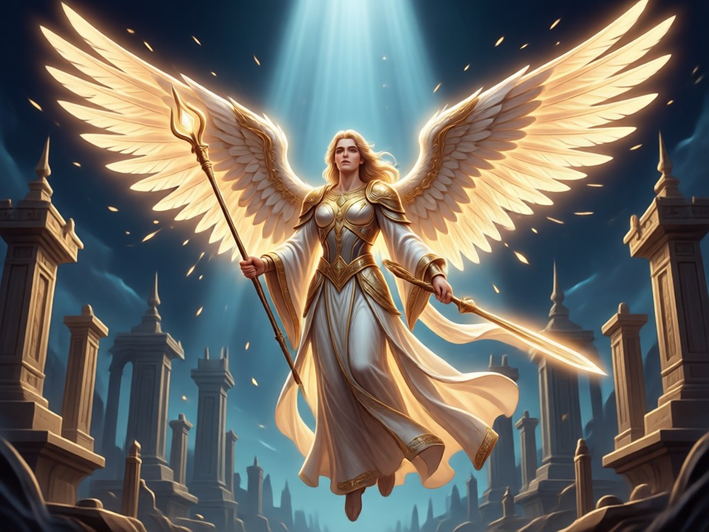Realistic angel wing generation on a portrait