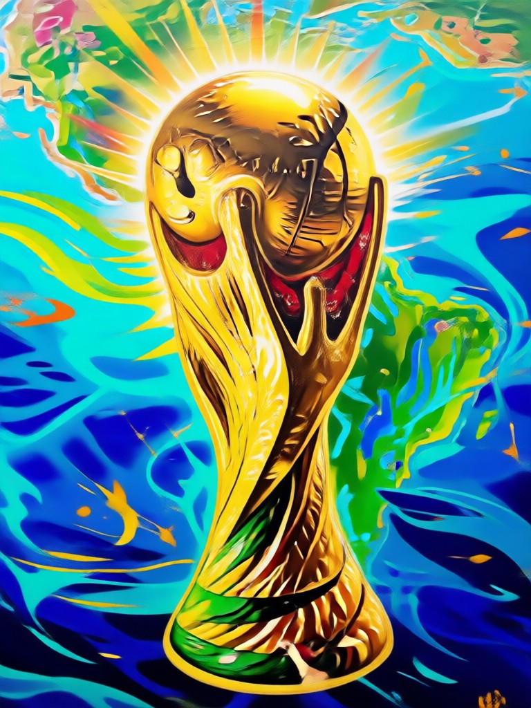 Pop Art Style National Team Mural