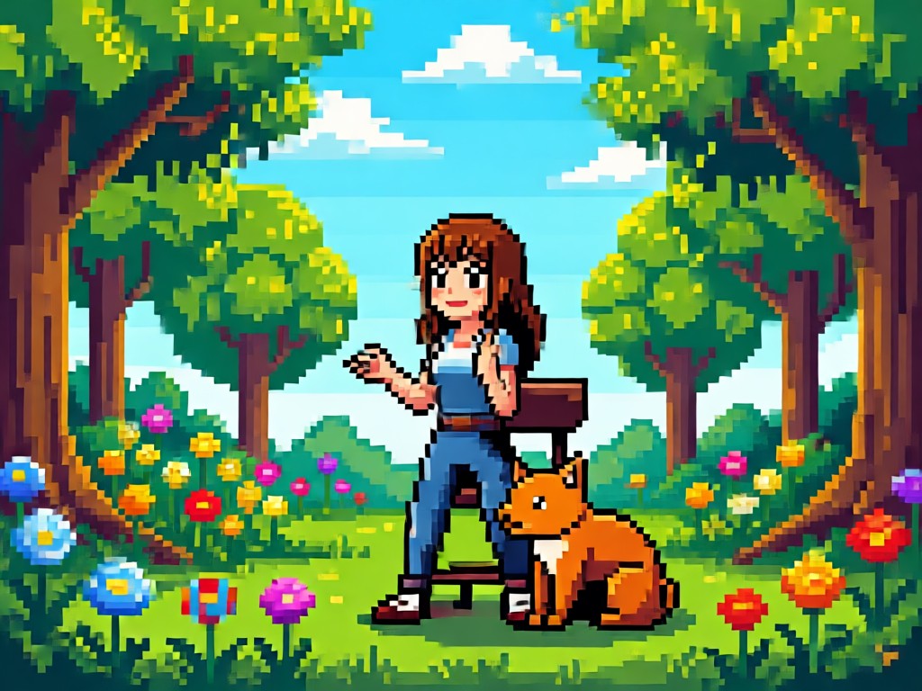 Configurações personalizáveis de densidade e tamanho do pixel
