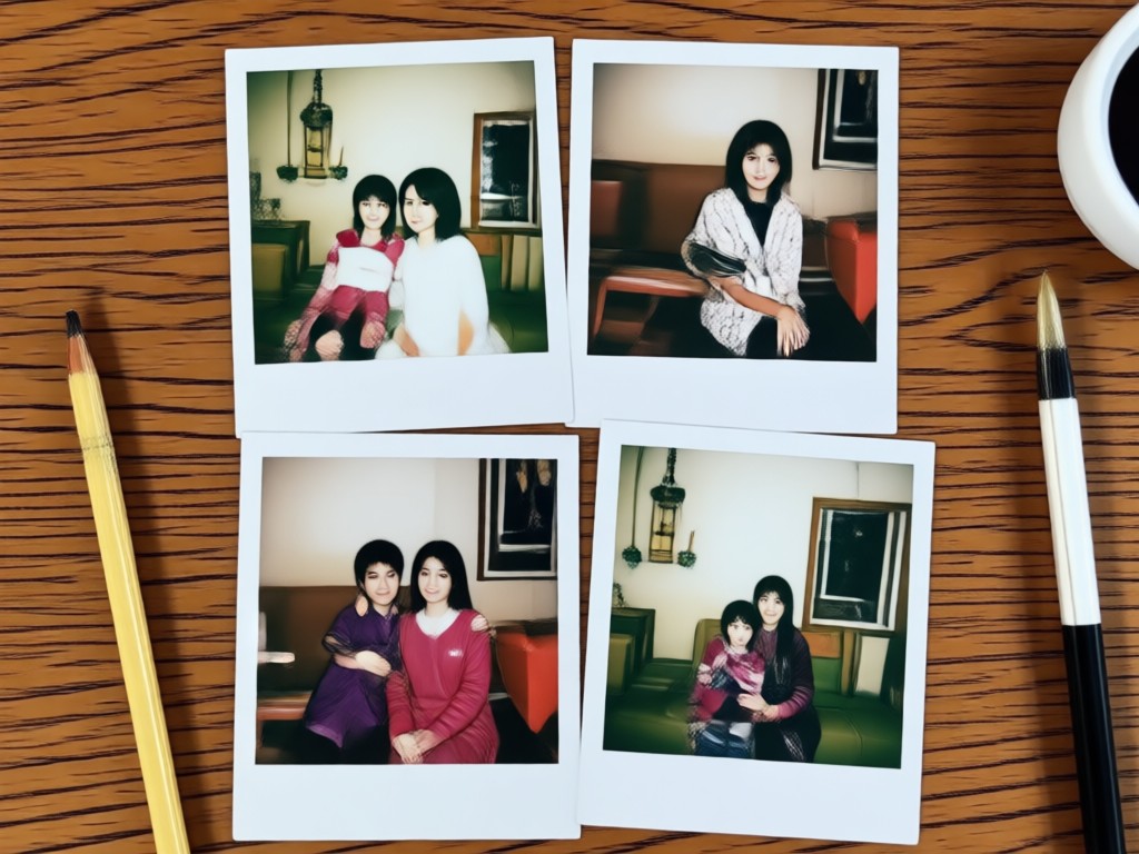Showcase of diverse 4-cut photo templates and frames
